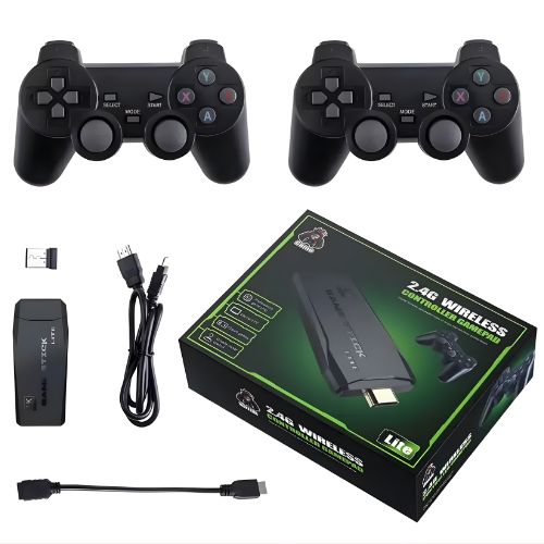 🔥 RetroStick Pro – Consola 4K Plug&Play con 10.000 Juegos