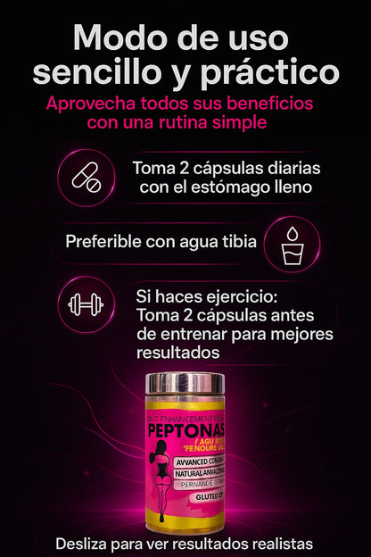 🔥 GluteUp Pro – Peptonas