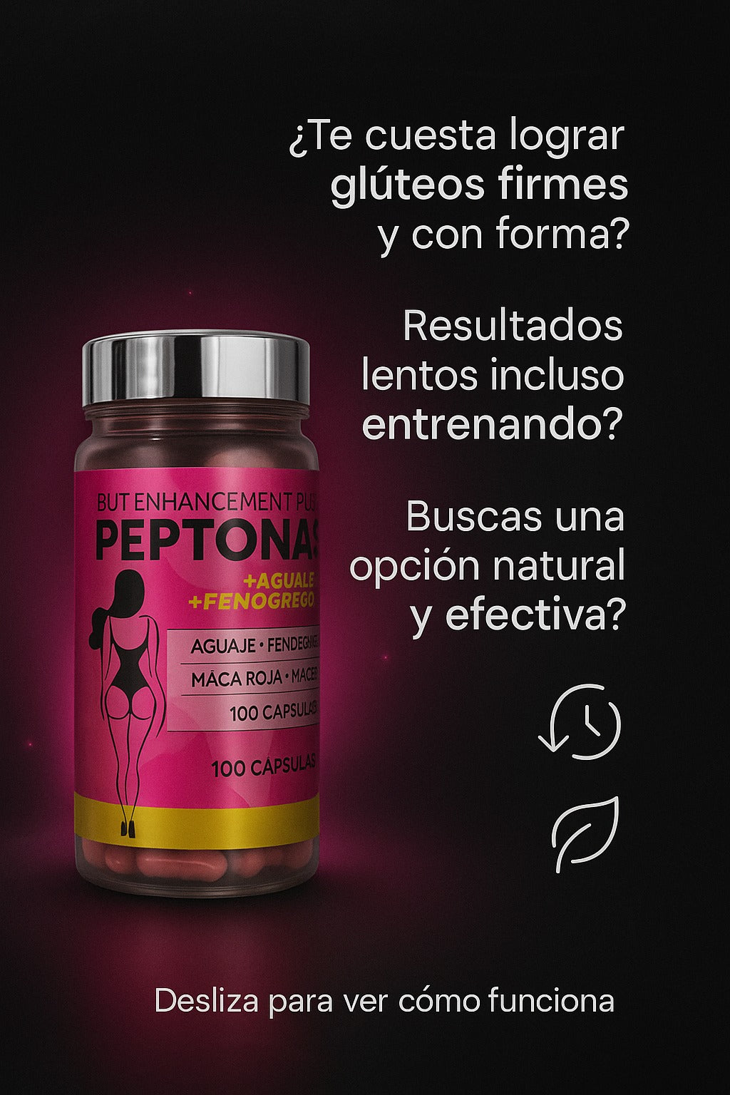 🔥 GluteUp Pro – Peptonas